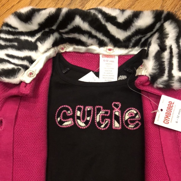 Gymboree sweater and shirt combo - Picture 2 of 5